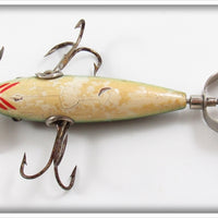 Heddon Green Crackleback Early Two Belly Weight 100 Dowagiac Minnow