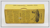 Arbogast Black Wooden Jitterbug In Cellophane Lid Box