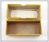 Arbogast Black Wooden Jitterbug In Cellophane Lid Box