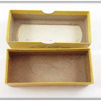 Arbogast Black Wooden Jitterbug In Cellophane Lid Box