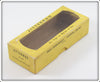 Arbogast Black Wooden Jitterbug In Cellophane Lid Box
