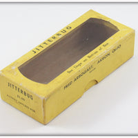 Arbogast Black Wooden Jitterbug In Cellophane Lid Box