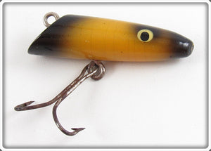 Moonlight Yellow Body Black Head & Tail Trout Eat Us Lure