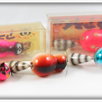 Zeal Raccoon & Cat Lure Lot In Two Boxes