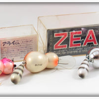 Zeal Raccoon & Cat Lure Lot In Two Boxes