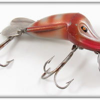 Vintage Jamison Silver With Brown Stripes Wig L Twin Lure