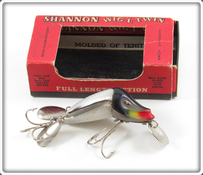 Vintage Jamison Dace Scale Wig L Twin Lure In Box