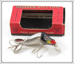 Vintage Jamison Dace Scale Wig L Twin Lure In Box