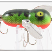 Vintage Heddon Green Crawdad Tiny Crazy Crawler Lure 320 GR 