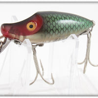 Heddon Green Scale Midget River Runt