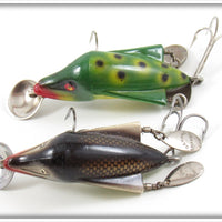 Jamison Frog & Natural Chub Wig L Twin Pair