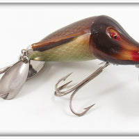 Vintage Jamison Natural Chub Wig L Twin Lure 