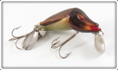 Vintage Jamison Natural Chub Wig L Twin Lure 