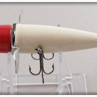 Ans B Decker Red & White Baby Bass Bait