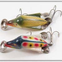 Jamison Yellow Perch & Target Spot Wig L Twin Pair