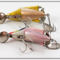 Jamison Yellow Perch & Target Spot Wig L Twin Pair