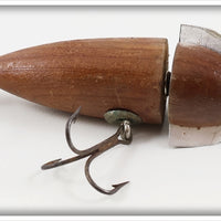 Vintage Unknown Natural Finish Rotary Head Lure