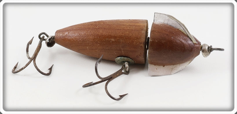 Vintage Unknown Natural Finish Rotary Head Lure