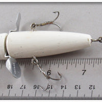 Ans B Decker Solid White Baby Bass Bait