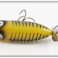 Heddon Transparent Yellow Black Bone Tiny Torpedo 360 XRYBB