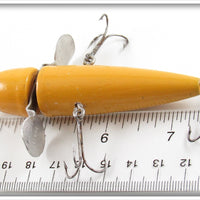 Ans B Decker Solid Yellow Baby Bass Bait