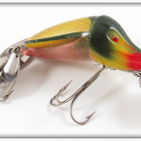 Vintage Jamison Yellow Perch Wig L Twin Lure