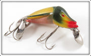 Vintage Jamison Yellow Perch Wig L Twin Lure