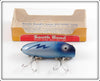 South Bend Blue Scale Lightning Bolt Midge Oreno Lure In Box 968 B