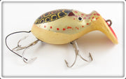 Vintage Bud Stewart Spotted & Gold Crippled Mouse Lure