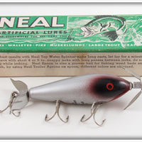 Vintage Neal Bait Mfg Co Silver Neal Spinner Lure In Box