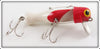 LaMothe Stokes Mfg Co White Red Head Swiv A Lure In Box