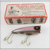 Vintage Heddon Shiner Scale Chugger Spook Lure In Box 9540P