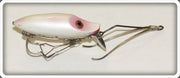 Vintage Heddon Pearl No Snag River Runt Lure N9119PL