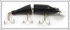Creek Chub Solid Black Jointed Striper Pikie Lure 6813