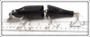 Creek Chub Solid Black Jointed Striper Pikie 6813