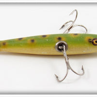 Vintage South Bend Frog Spot Panetella Minnow Lure