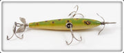 Vintage South Bend Frog Spot Panetella Minnow Lure