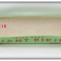 Vintage Creek Chub Mackerel Giant Pikie Empty Lure Box 6020
