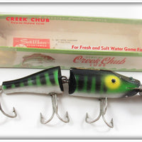 Creek Chub Mackerel Jointed Striper Pikie Lure In Box 6820 