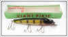 Vintage Creek Chub Perch Giant Pikie Lure In Box 6001