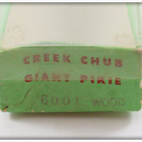 Creek Chub Perch Giant Pikie In Box 6001