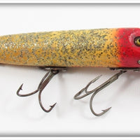 Vintage Heddon Red Head Flitter Vamp Lure
