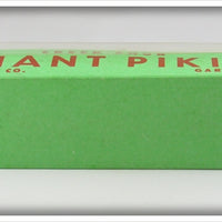 Creek Chub White Red Eye Shadow Giant Pikie In 6025 Box