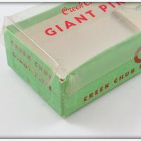 Creek Chub White Red Eye Shadow Giant Pikie In 6025 Box