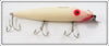 Creek Chub White Red Eye Shadow Giant Pikie In 6025 Box