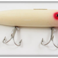 Creek Chub White Red Eye Shadow Giant Pikie In 6025 Box