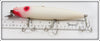 Creek Chub White Red Eye Shadow Giant Pikie In 6025 Box