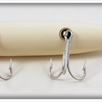 Creek Chub White Red Eye Shadow Giant Pikie In 6025 Box