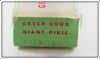 Creek Chub White Red Eye Shadow Giant Pikie In 6025 Box