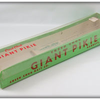 Creek Chub White Red Eye Shadow Giant Pikie In 6025 Box